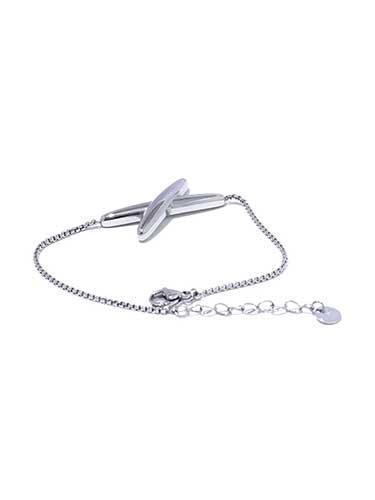 X - Letter Pendant Fashion Bracelet - SHExFAB